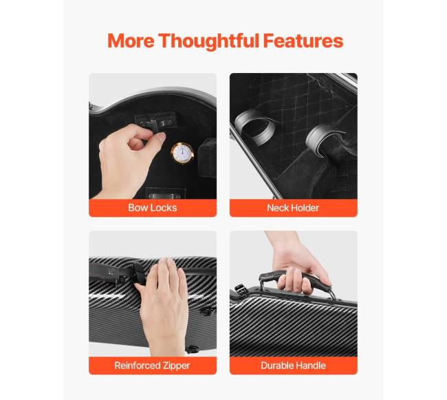 Nešiojamas kompozitinis smuiko dėklas 44 dydžio5