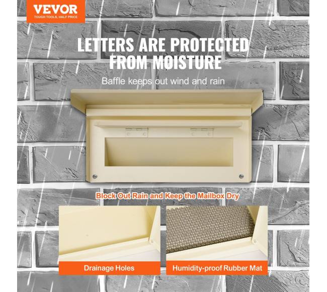 Sieninis pašto dėžė su kodų spyna1