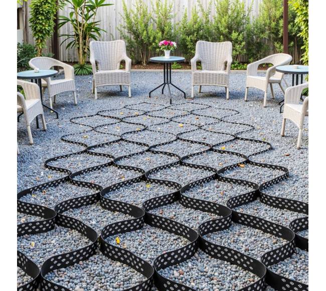 2 cm gylio geotinklas žvyro stabilizavimui7