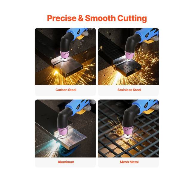 Plazminis pjoviklis, 60A be lytėjimo arc2