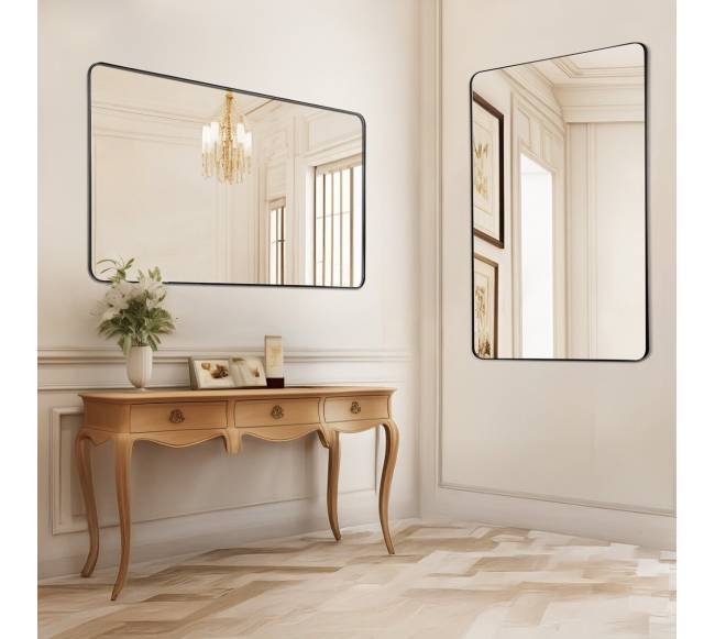 Sieninis kosmetinis veidrodis, 1016 x 762 mm7