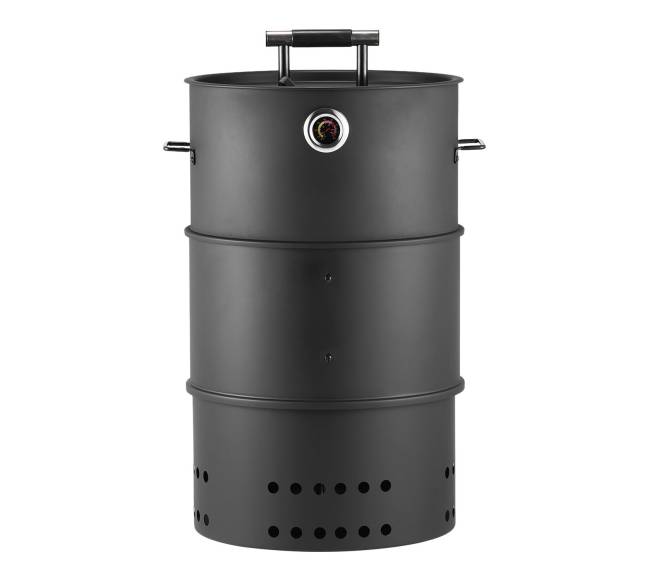 Anglies rūkykla su termometru ir kabykla0