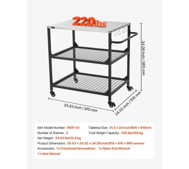 Lauko grilio staliukas su ratukais2