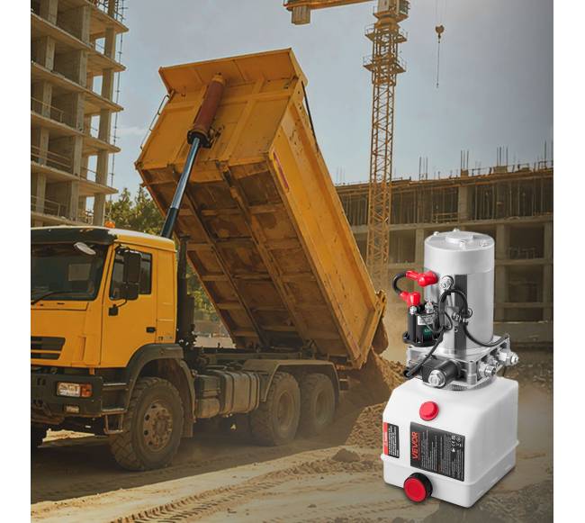 4 l hidraulinė siurblių sistema automobilių kėlimui7