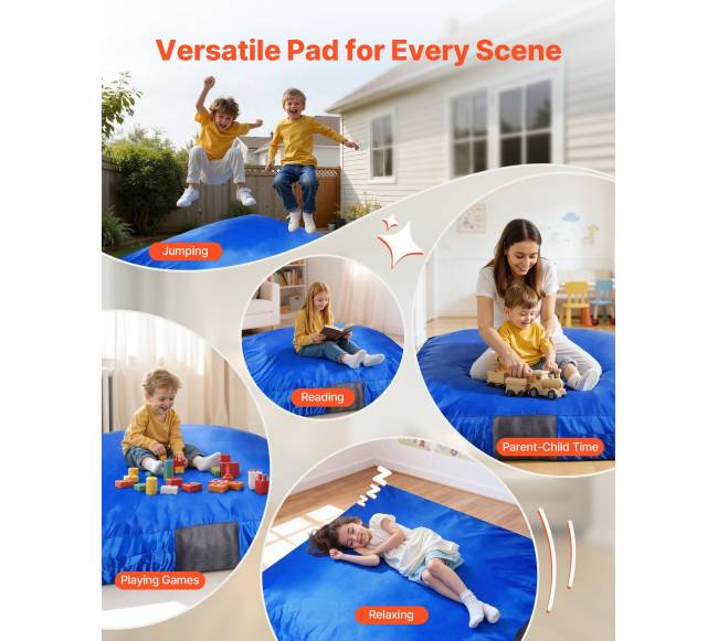 Vaikų sensorinis čiužinys 1500 x 1500 mm2