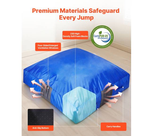 Vaikų sensorinis čiužinys 1500 x 1500 mm4