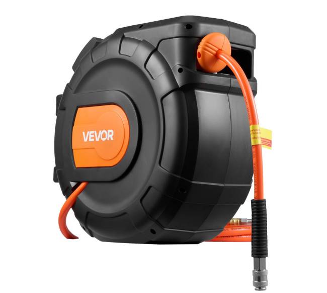 Ištraukiamas oro žarnos ritė 30m x 9.5mm0