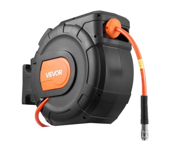 Ištraukiamas oro žarnos ritė 30m x 9.5mm9