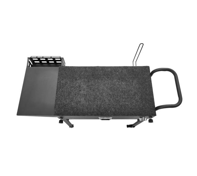 Lauko grilio vežimėlis su šoniniu stalu9