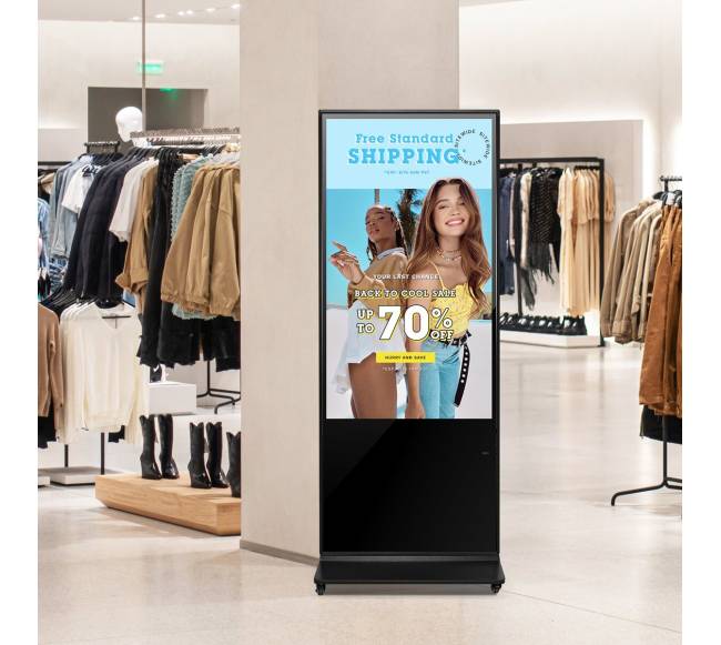 55 colių interaktyvus 4K stovas su ekranu7