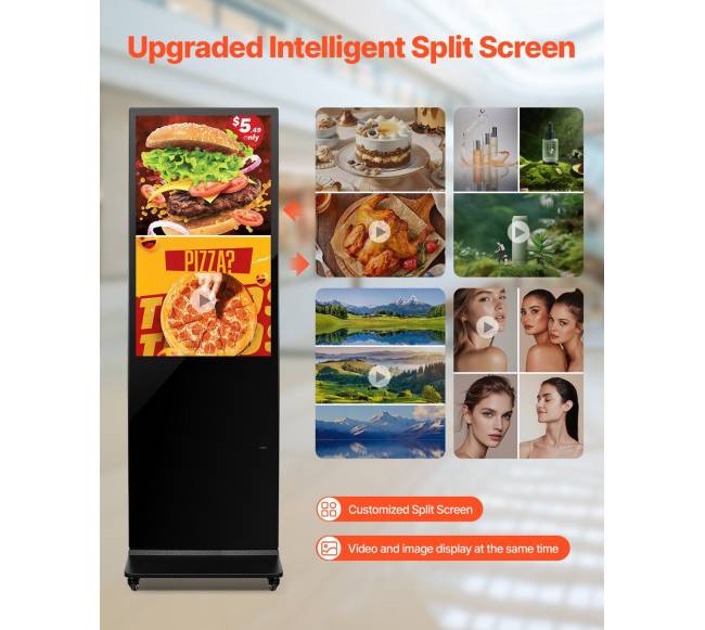 43 colių interaktyvus stendas su jutikliniu ekranu1