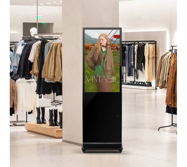 43 colių interaktyvus stendas su jutikliniu ekranu7