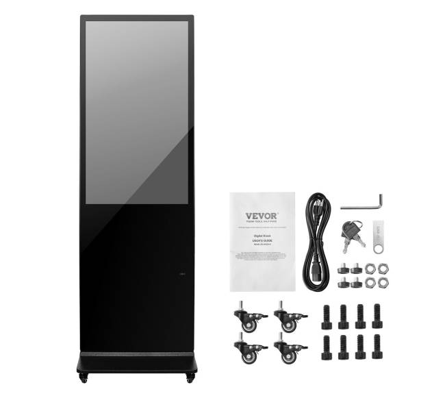 43 colių interaktyvus stendas su jutikliniu ekranu8