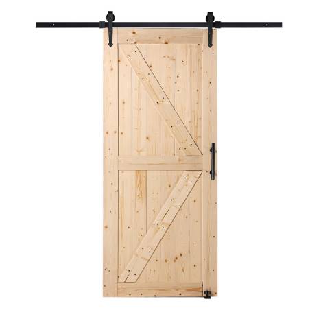 Stumdomų durų komplektas 91 cm x 213 cm0