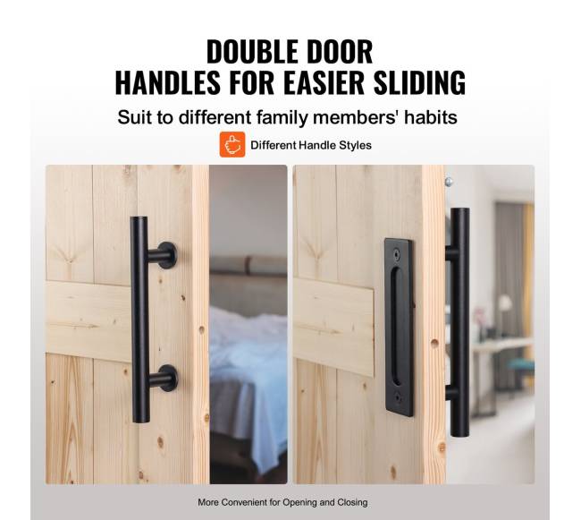 Stumdomų durų komplektas 91 cm x 213 cm5