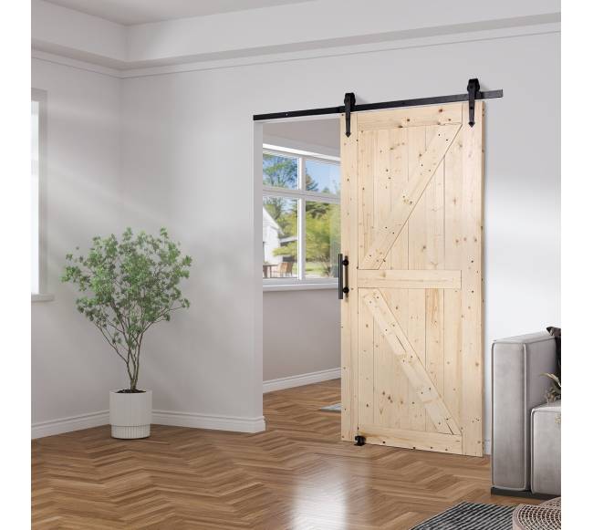 Stumdomų durų komplektas 91 cm x 213 cm7