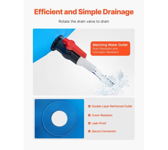 Audinio žuvų tvenkinys, 1700 l, sulankstomas4