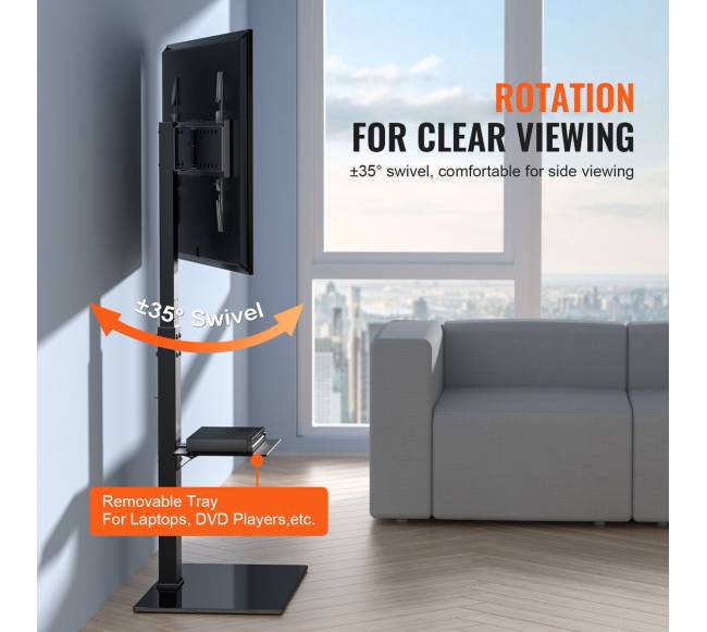 Televizoriaus stovas su reguliuojamu aukščiu3