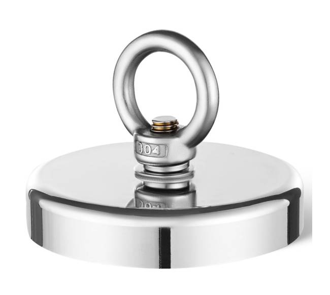 Galingas neodimio žvejybos magnetas 454 kg0