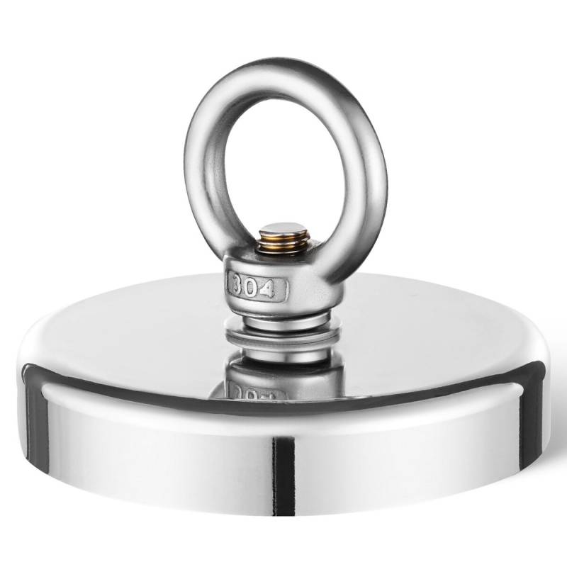 Galingas neodimio žvejybos magnetas 454 kg0