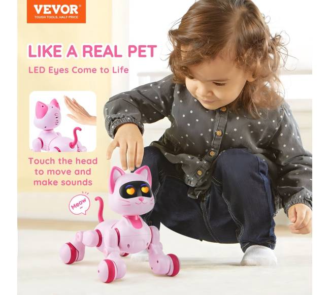 Kalbantis robotas - katė vaikams1