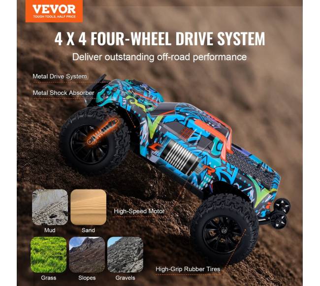 Nuotoliniu būdu valdomas automobilis 1:14 vaikams1