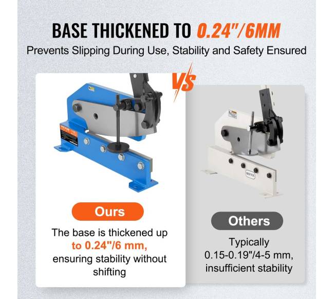 Rankinė plieninė žirklė storo metalo kirpimui5