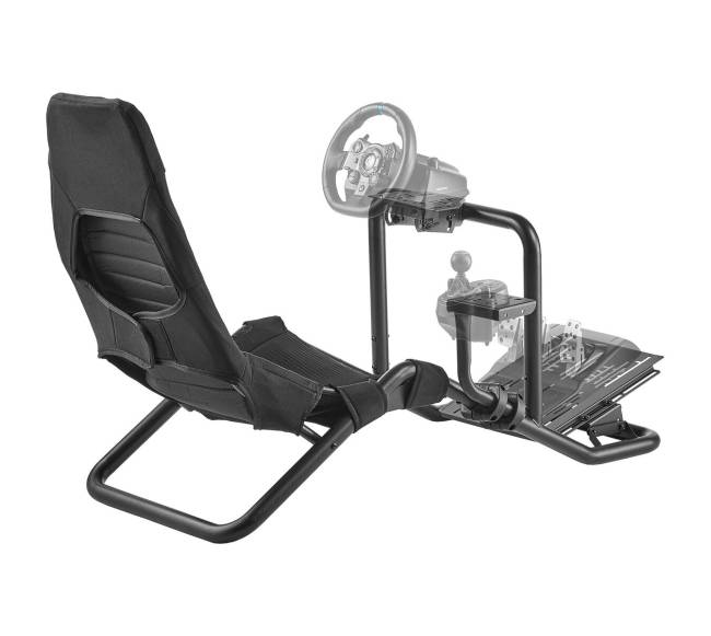 Lenktynių vairo stovas su integruota kabina8