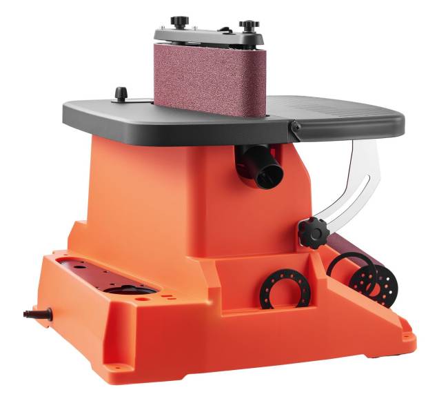 Osciliuojanti diržinė ir velenė sanderis8