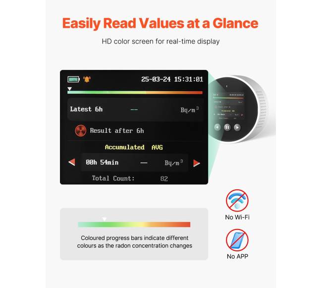 Radono detektorius namams2