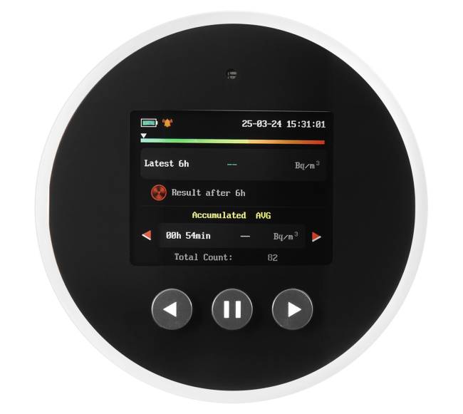 Radono detektorius namams8