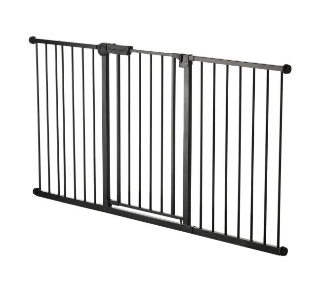 Vaikų ir šunų varteliai, reguliuojamo pločio, juodi10