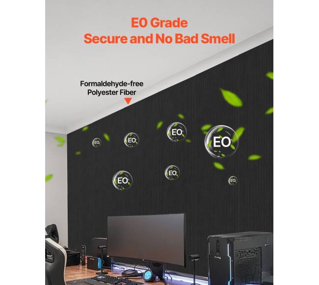 savaime lipnios juodos akustinės plokštės (5 vnt.)3