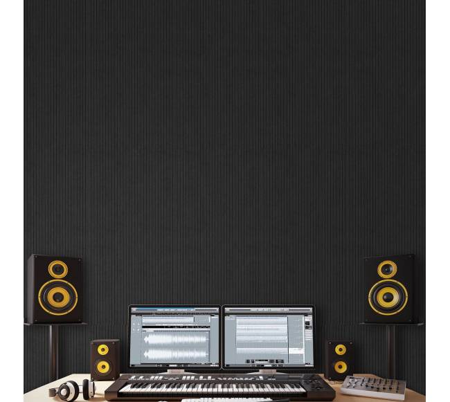 savaime lipnios juodos akustinės plokštės (5 vnt.)7