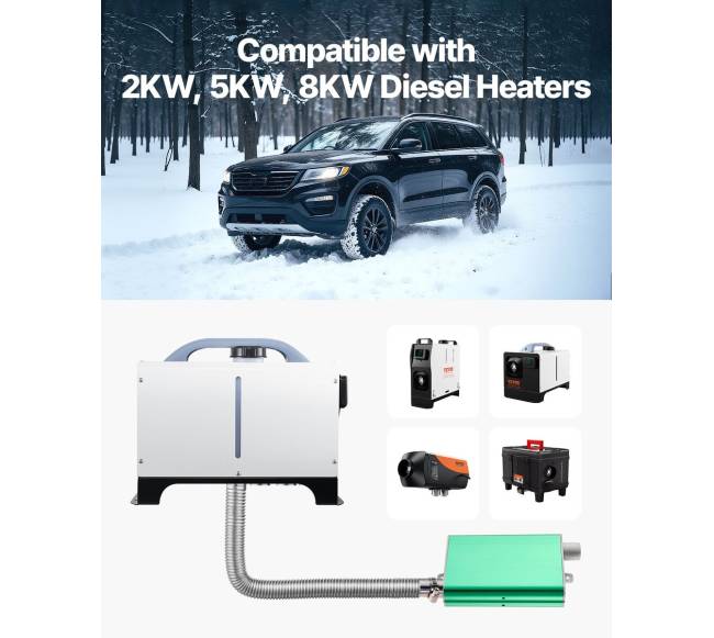 Dyzelinio šildytuvo duslintuvas 24 mm2