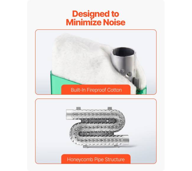 Dyzelinio šildytuvo duslintuvas 24 mm3