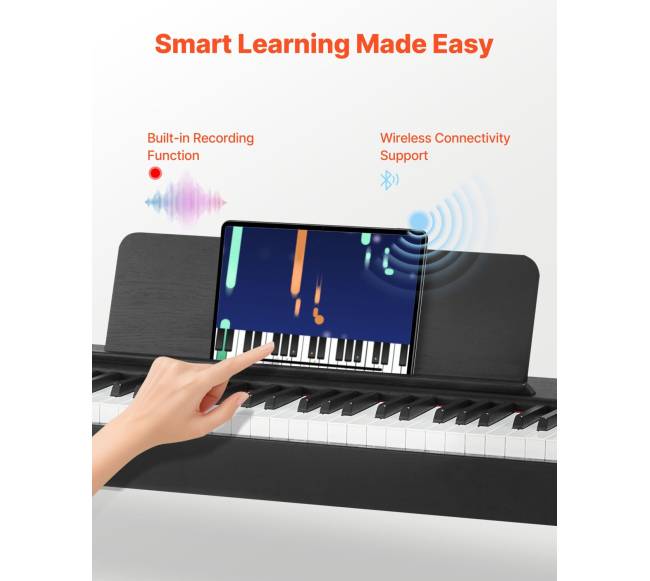 Elektrinis pianinas su 88 klavišais4