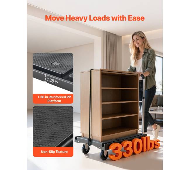 Sulankstomas rankinis vežimėlis, 149,69 kg talpa1