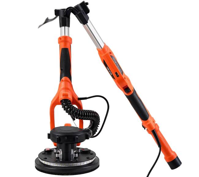 Gipso kartono šlifuoklis, 1150W su dulkių surinkimu9