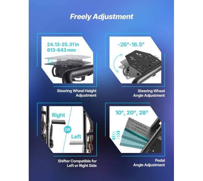 Lenktynių vairavimo stovas su monitoriumi3