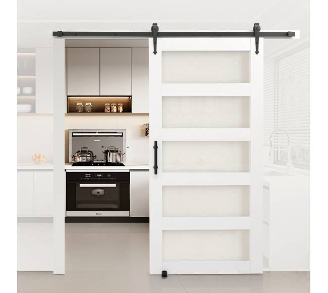 Stumdomos durys su MDF ir stiklu7