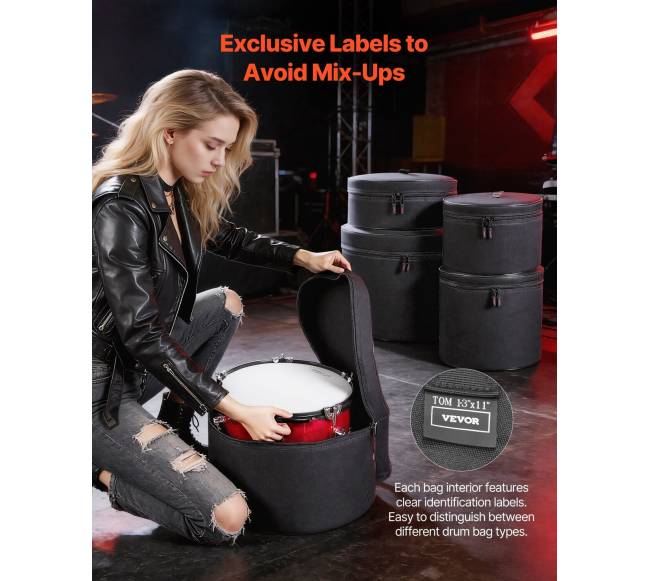 5 dalių būgnų dėklų rinkinys3