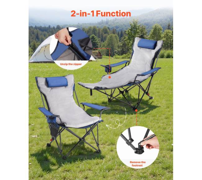 Sulankstoma gulimoji kėdė su porankiais4