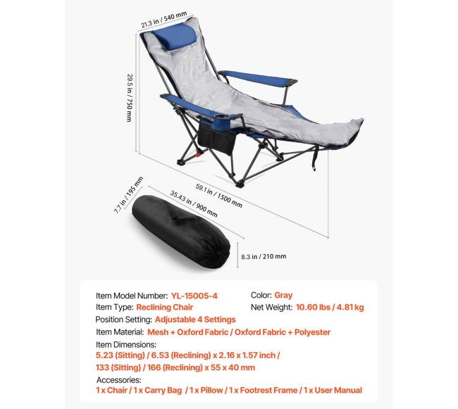 Sulankstoma gulimoji kėdė su porankiais6