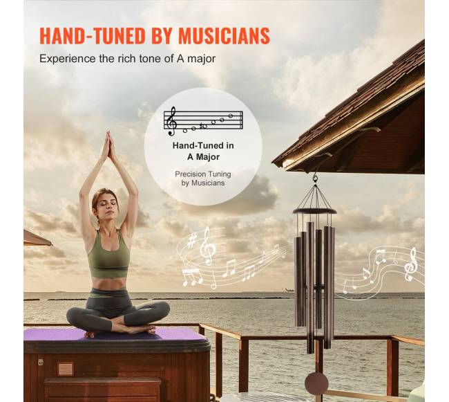 Vėjo varpeliai išoriniam naudojimui 1270 mm2