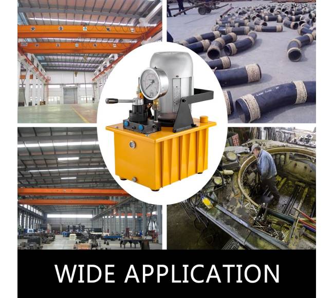 Elektrinė hidraulinė pompa su rankiniu vožtuvu6