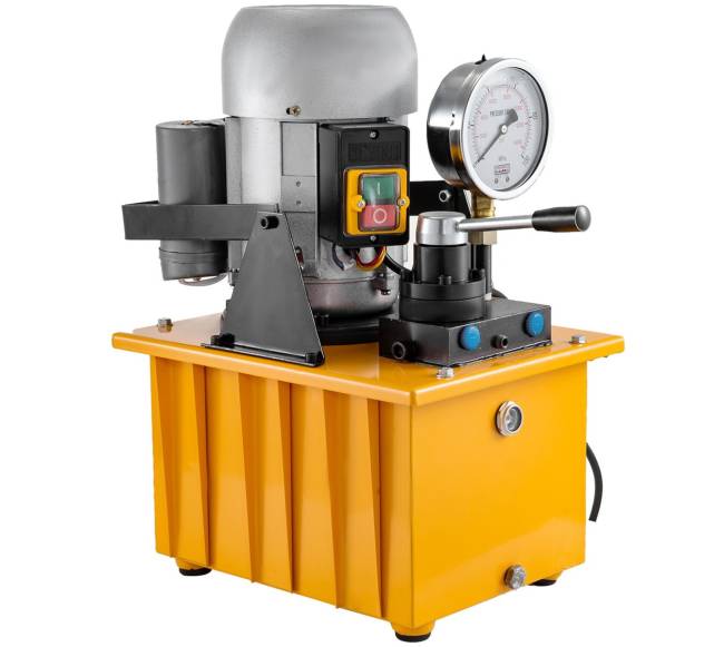 Elektrinė hidraulinė pompa su rankiniu vožtuvu8