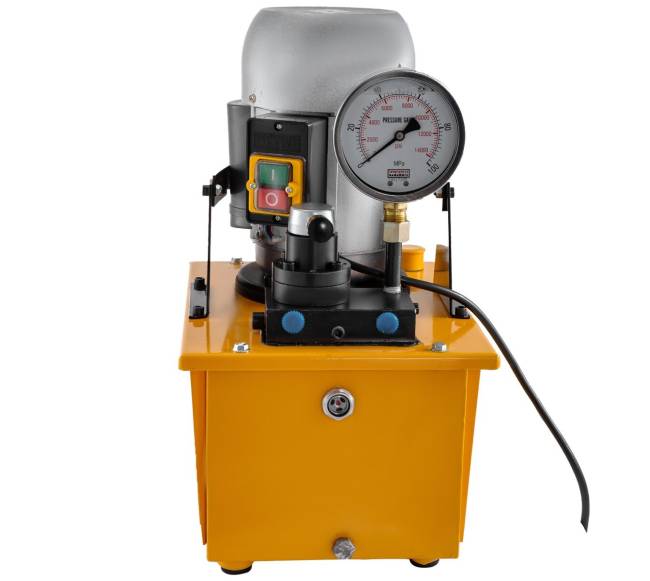 Elektrinė hidraulinė pompa su rankiniu vožtuvu10