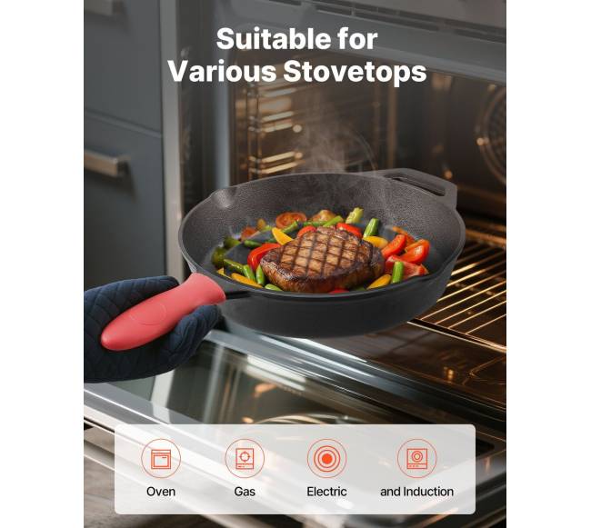 Ketaus keptuvių rinkinys 4 vnt.5