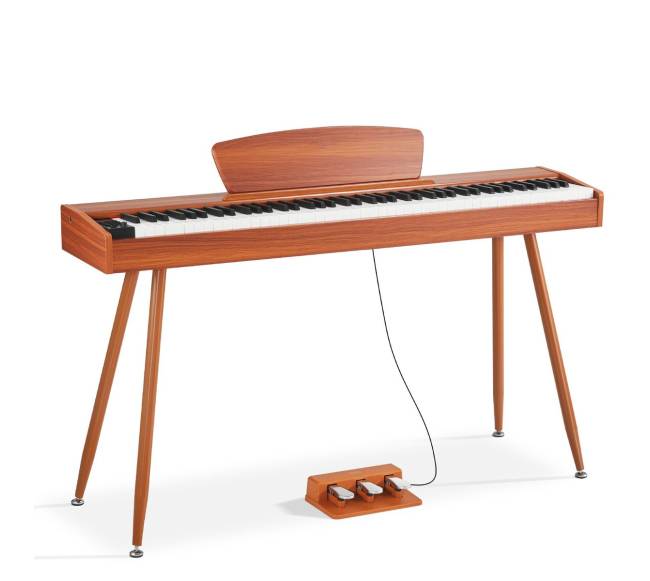 Elektrinis pianinas 88 klavišų, medinis korpusas0
